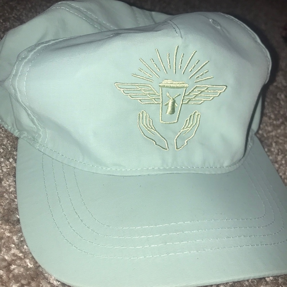 Blue Dutch brothers hat